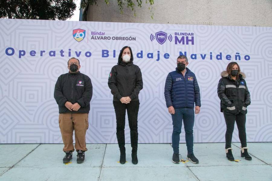 Inicia Operativo Blindaje Navideño en Miguel Hidalgo y Álvaro Obregón