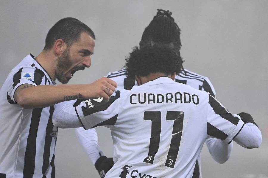 La Juventus vence a Bolonia con goles de Morata y Cuadrado