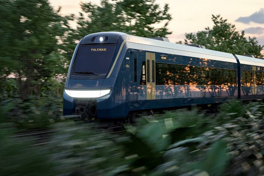 AMLO supervisó obras del Tren Maya