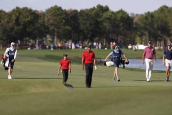 Tiger Woods y su hijo Charlie concluyen en segundo lugar el PNC Championship