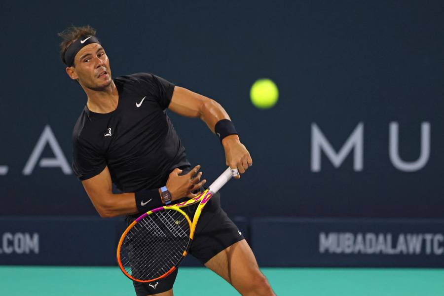 Rafael Nadal dio positivo de Covid-19 tras volver de Abu Dabi