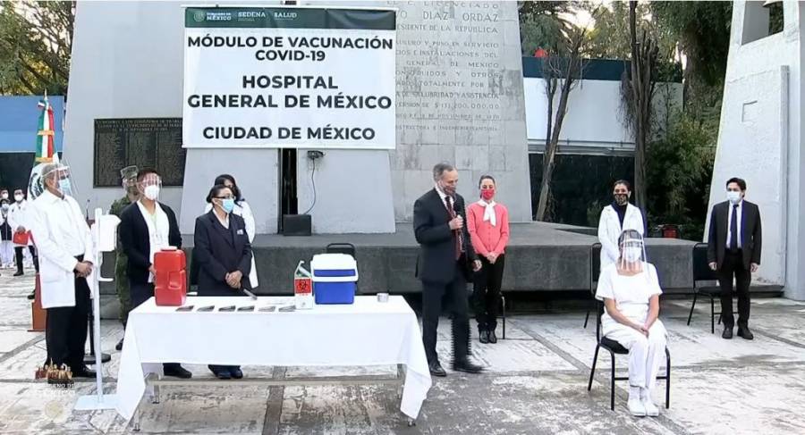 Enfermera pide a las autoridades mexicanas vacuna de refuerzo ante Ómicron