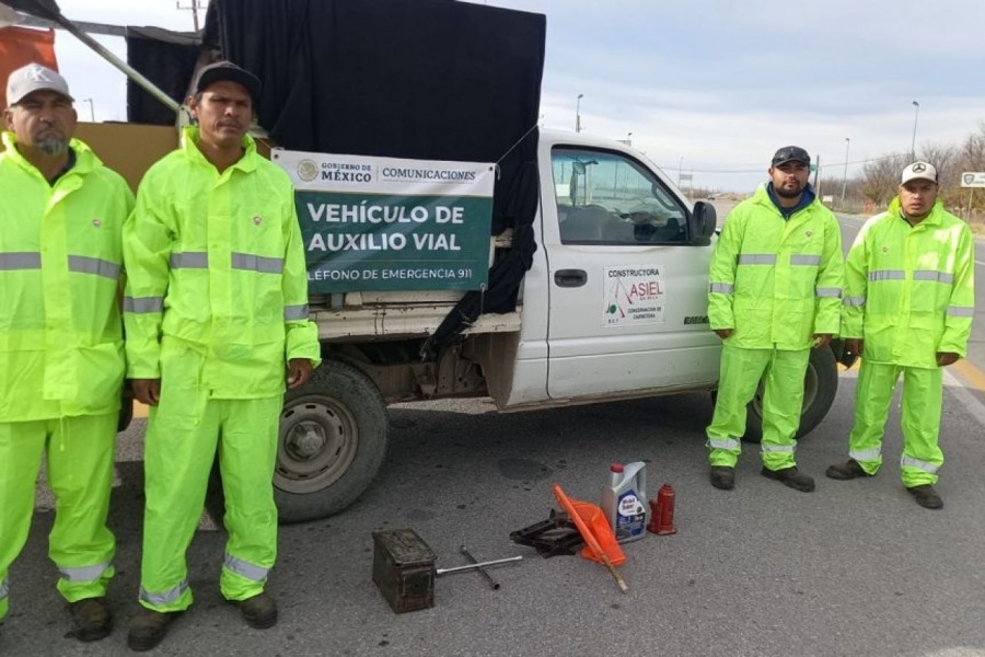 SICT implementa programa de auxilio vial en carreteras del país