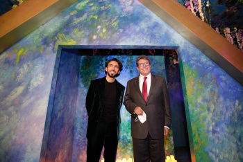 Inauguran exposici&oacute;n multimedia que rinde homenaje a pintores impresionistas