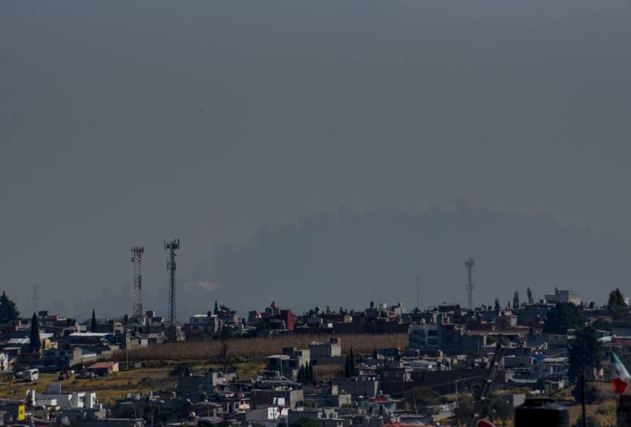 Por quema de pirotecnia, reportan calidad del aire extremadamente mala en la CDMX y Edomex