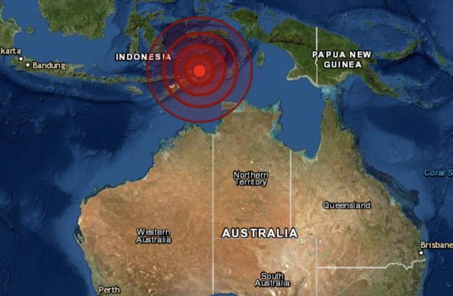 Sismo de 7.3 sacude Indonesia