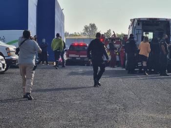 Dos heridos deja explosión en el Instituto Jalisciense de Ciencias Forenses