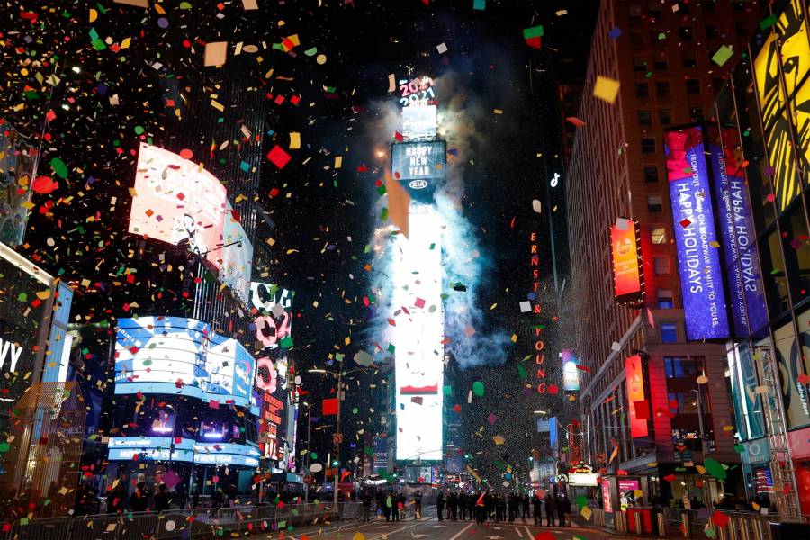 Nueva York se niega a cancelar su celebración de Año Nuevo en Times Square