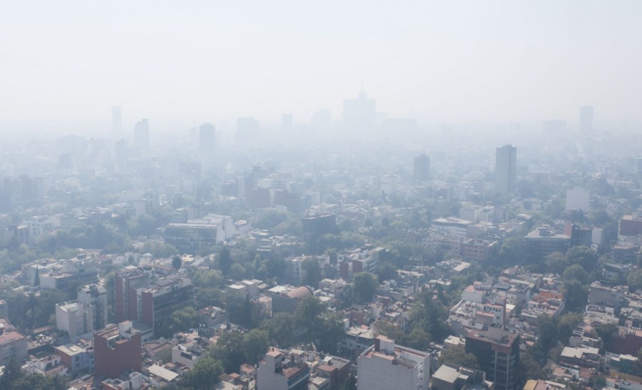 Activan fase preventiva por mala calidad del aire en el Valle de México