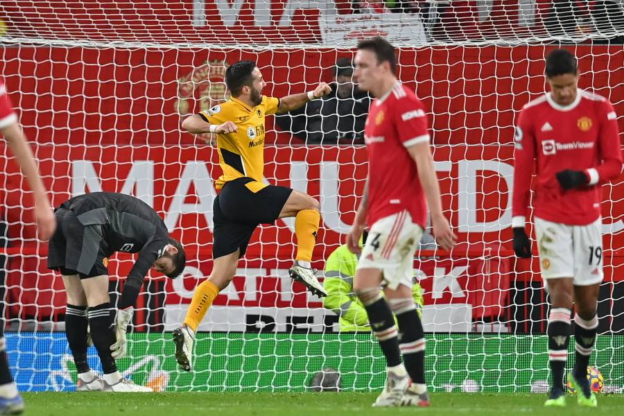 Wolverhampton propina primera derrota al Manchester United de Rangnick