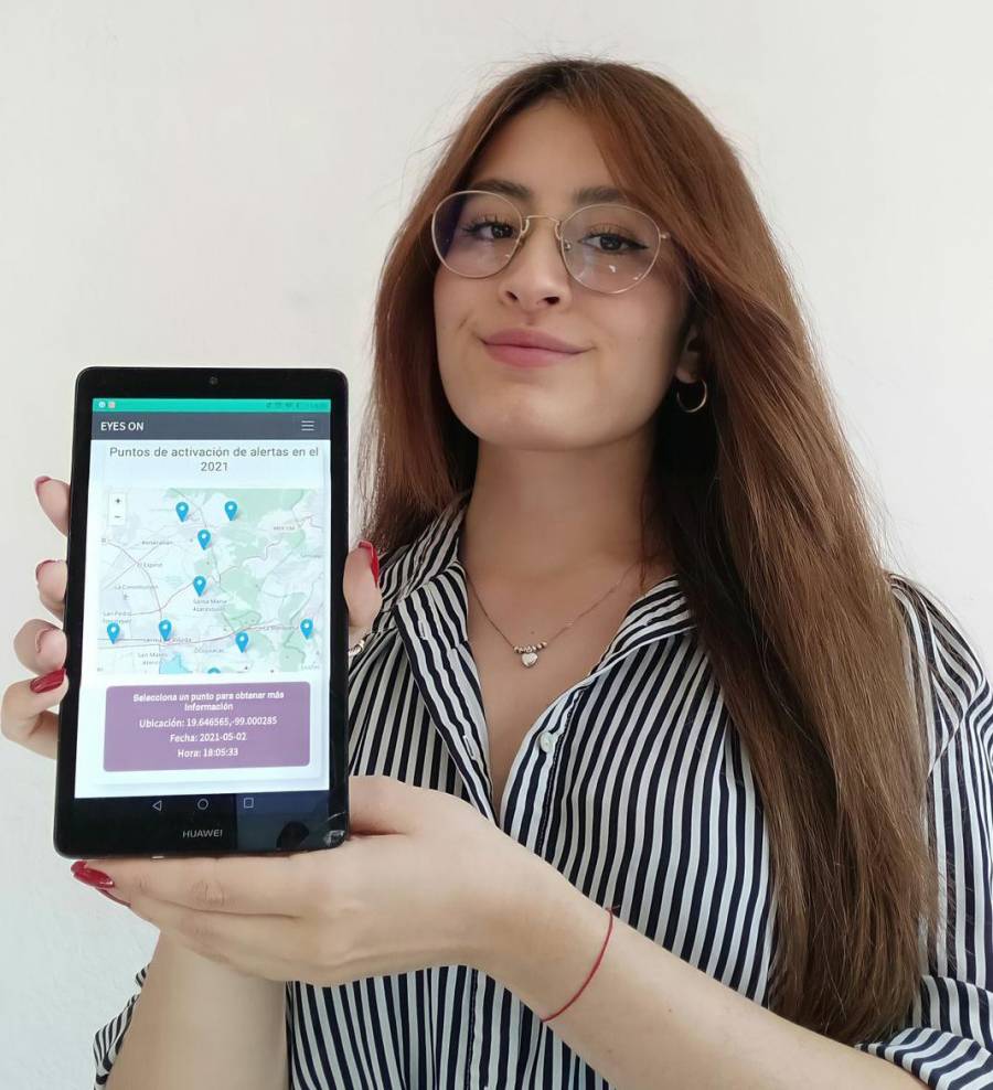 App para ubicar a mujeres en riesgo, desarrollada por politécnicos