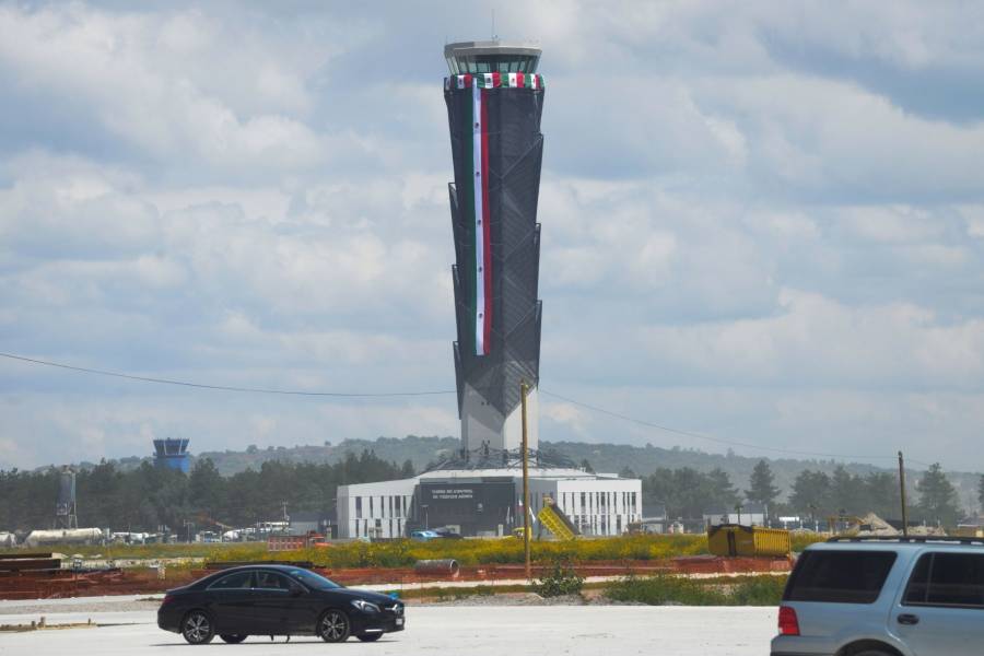 Inician servicios a la navegación aérea en el Aeropuerto Felipe Ángeles