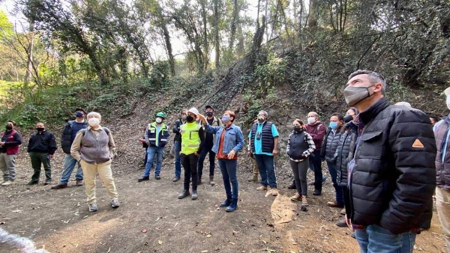 Avanza rehabilitación de las barrancas Dolores y Barrilaco en Bosque de Chapultepec