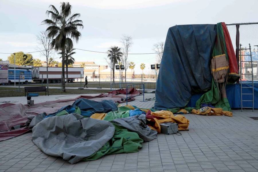 Niña muere España a causa de accidente de un castillo inflable