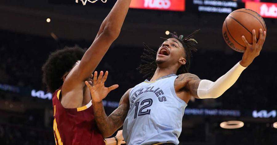 Con 26 puntos, Ja Morant le da el triunfo a los Grizzlies ante Cavaliers