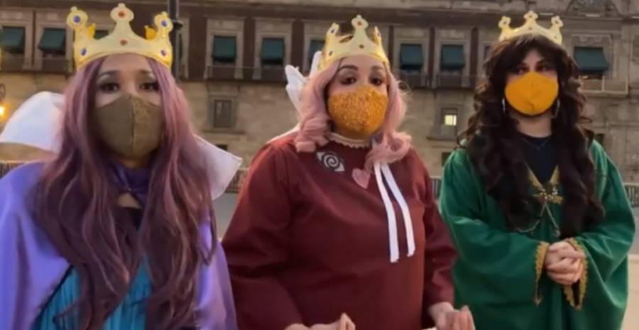 Reinas Magas piden vacunas y educación para la niñez