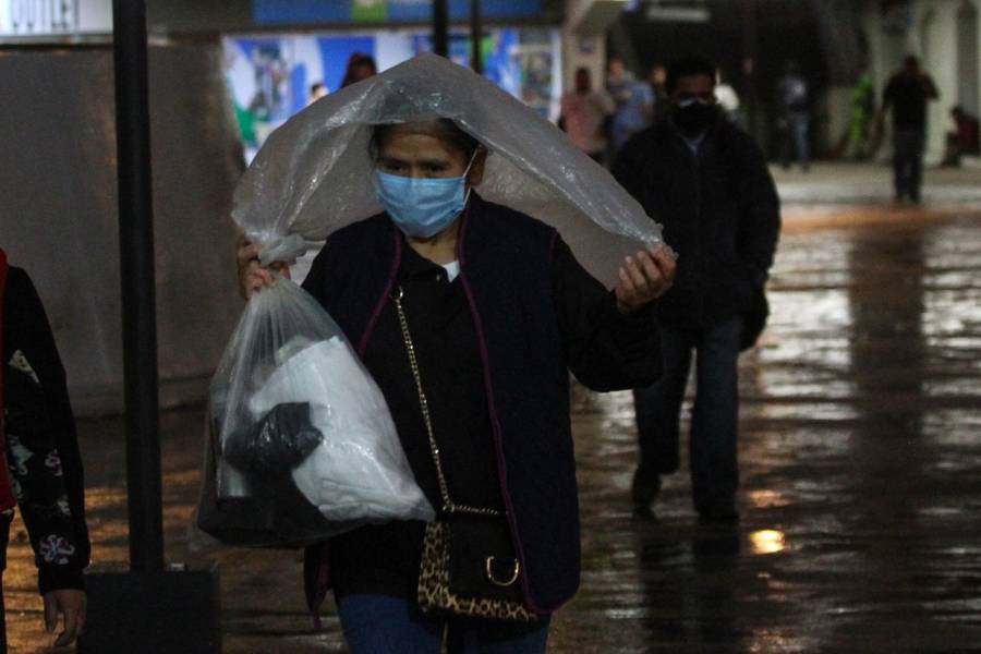 Lluvia, truenos y granizo en la CDMX para cerrar Día de Reyes