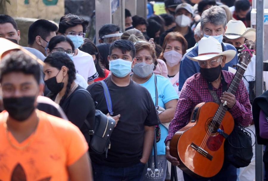 Contagios covid no se detienen; se reportan más de 25 mil 821 contagios en 24 horas