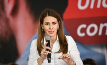 Carolina Viggiano se postula como precandidata de la Alianza “Va por M&eacute;xico” a la gubernatura de Hidalgo