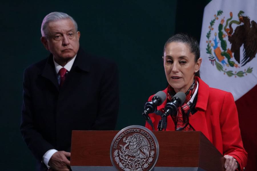 Sheinbaum y López-Gatell desean pronta recuperación a AMLO tras positivo a COVID-19