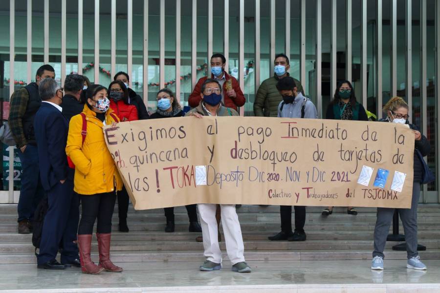 PJCDMX se compromete a cumplir pago de vales de fin de año a trabajadores