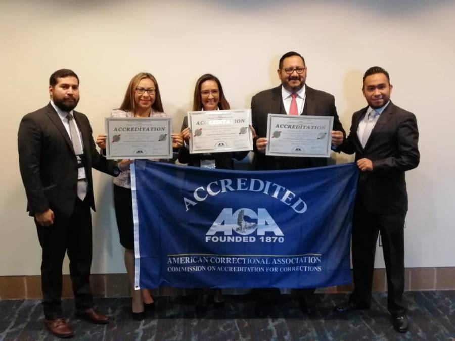 Obtienen certificación de ACA tres centros penitenciarios