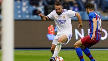 Dani Carvajal da positivo al Covid antes de la final de la Supercopa