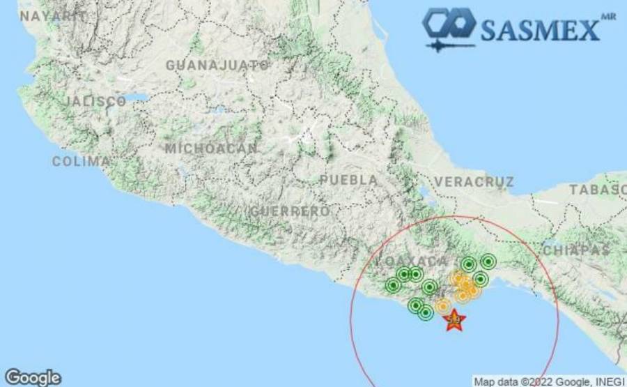 Sismo en Oaxaca; no se reportan daños