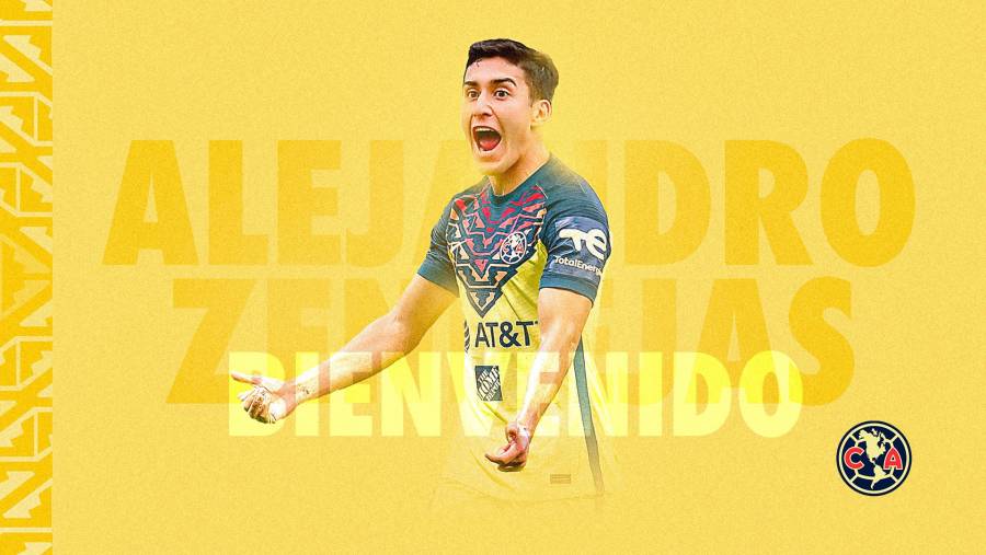 Oficial: Alejandro Zendejas, nuevo jugador del América