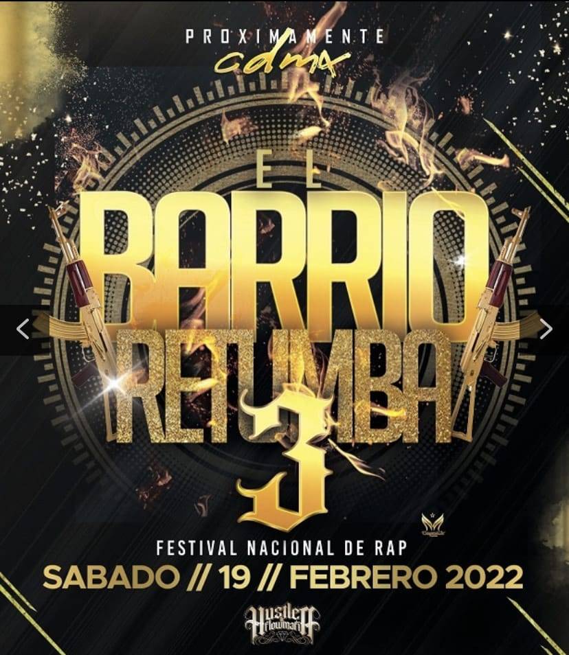 Festival nacional de RAP: EL BARRIO RETUMBA