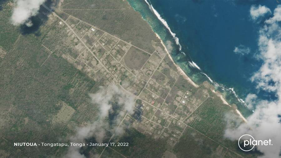 Tonga se encuentra devastado tras la erupción seguida por un tsunami