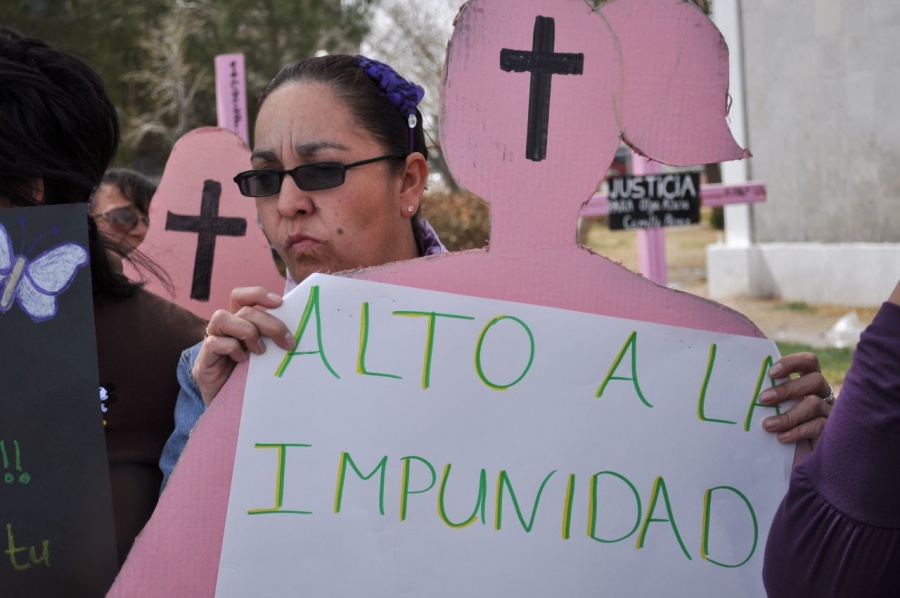 Protestan en Ciudad Juárez por el descuartizamiento de dos lesbianas