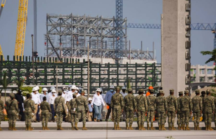 Asegura Rocío Nahle que refinería de Dos Bocas “se construye en tiempo récord”