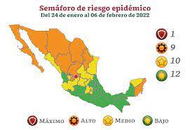 …Y así queda el semáforo Covid-19 en México