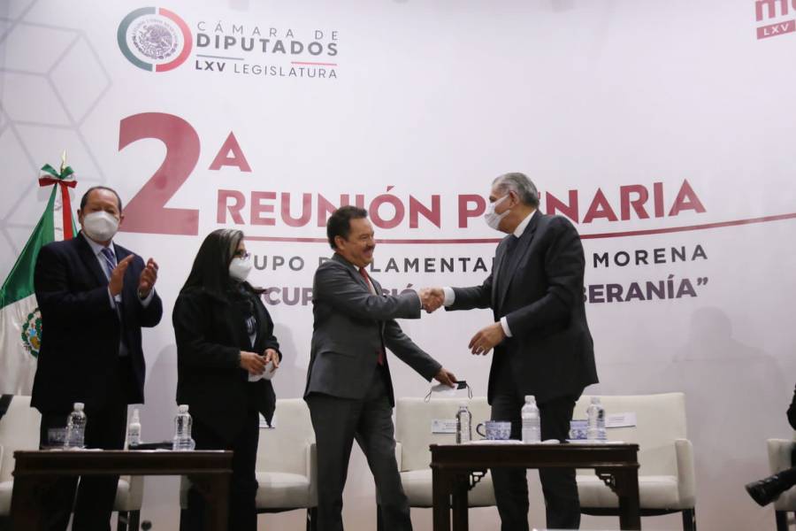 Titular de Segob felicita a legisladores de Morena por revocación de mandato