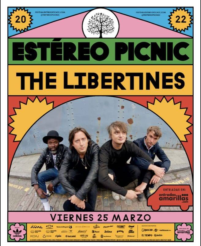 La primera X se revela: The Libertines por primera vez en Colombia