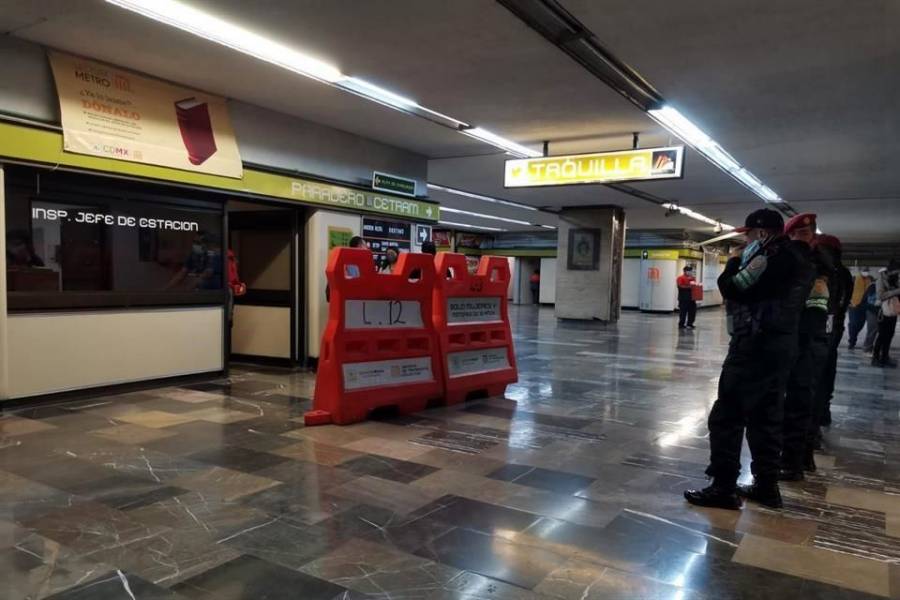 FGJCDMX inició una de investigación por la muerte de una menor de edad en el interior de la estación Zapata