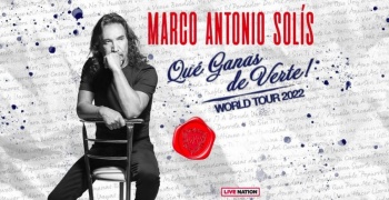 Marco Antonio Solis, “El Buki”, anunci&oacute; gira por Estados Unidos, “Que Ganas De Verte World Tour 2022”,