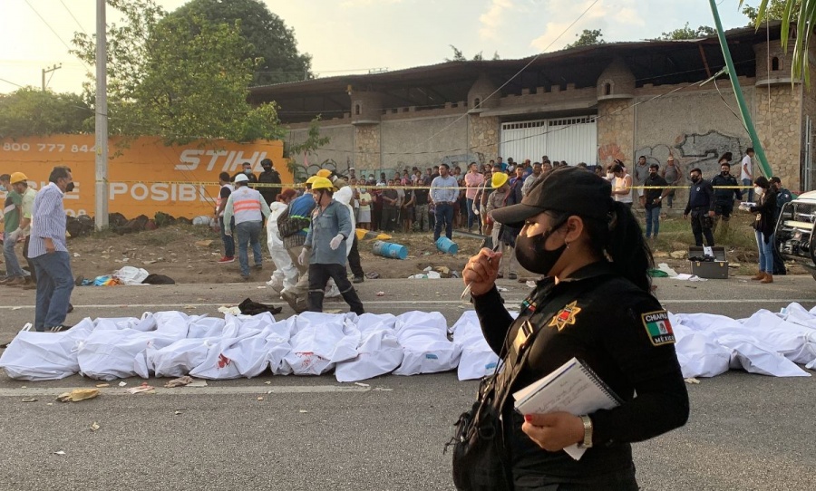 México completa repatriación de 56 migrantes muertos en accidente en Chiapas