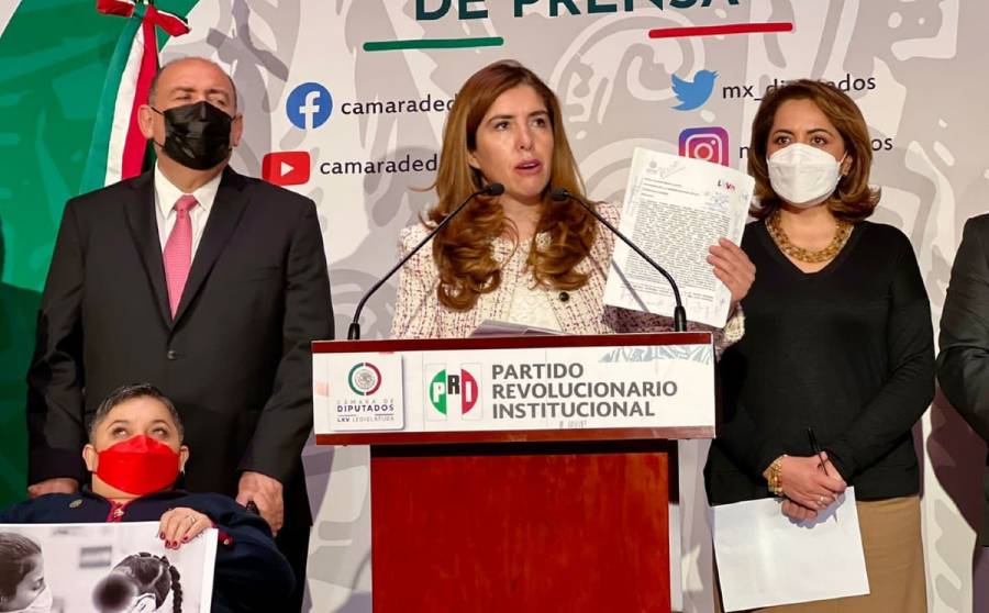 Ante la CNDH, diputados del PRI presentaron queja por no vacunar a los menores de edad contra el Covid-19