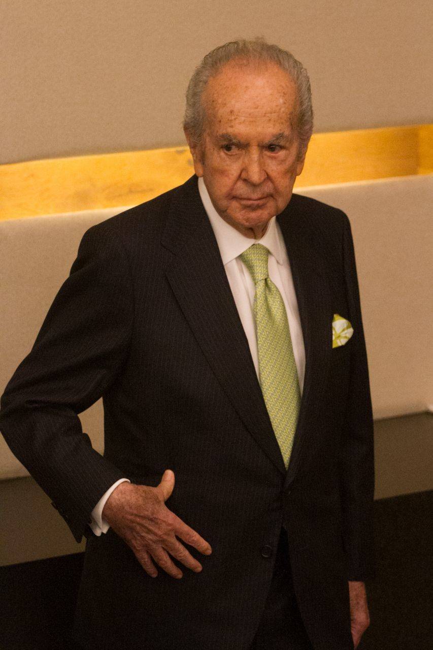 Falleci&oacute; el empresario Alberto Bailleres, due&ntilde;o de El Palacio de Hierro