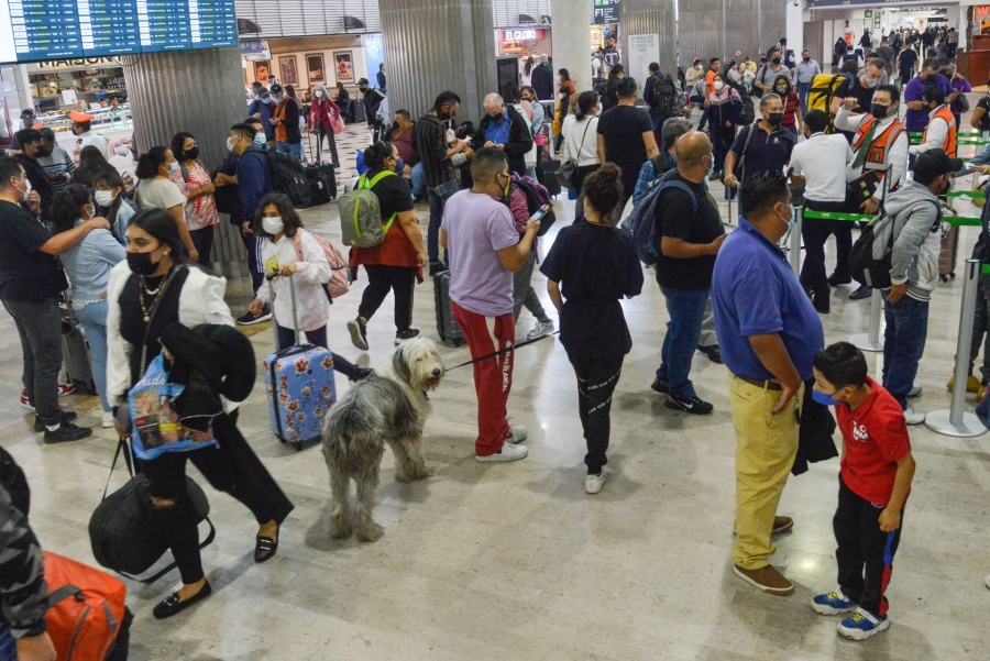 Sectur: Aumenta 78% pasaje en vuelos internacionales en 2021