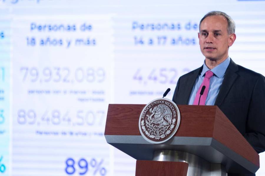 A la baja 4ta ola de contagios, dice Gatell