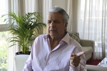 Correa se crey&oacute; un dios: Lenin Moreno