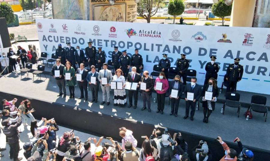 Autoridades de la CDMX y Edomex, acuerdan acciones de seguridad