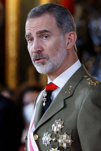 El rey Felipe VI, positivo por Covid-19 con síntomas leves