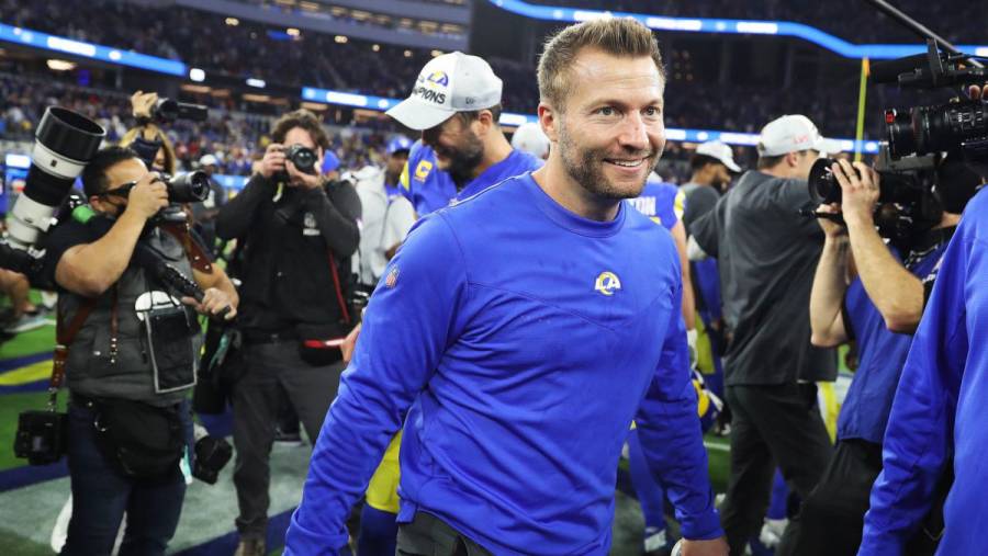 McVay frente a Taylor, el duelo de estrategas más jóvenes del Super Bowl