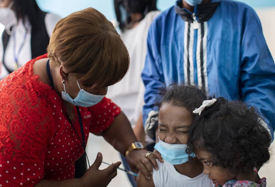 República Dominicana inicia vacunación contra Covid-19 en niños de 5 a 11 años