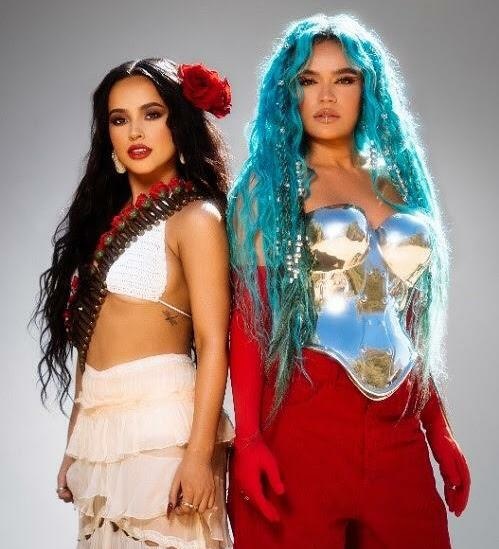 Becky G y Karol G estrenan 