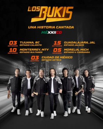 Los Bukis anuncian su gira 